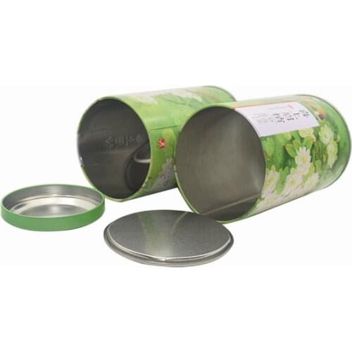 Xin Jia Yi Packaging Sedex Audit Ome Packaging Colorful Black Round Gift Mooncake Popcorn Tarrot Tea Metal Tin Box