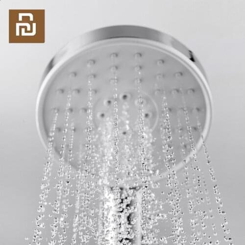 Youpin 3 Modes Dabai Bathroom Shower Head 53 Holes Big Panel Round Chrome Rain Head Filter Spray High Pressure Water Saver