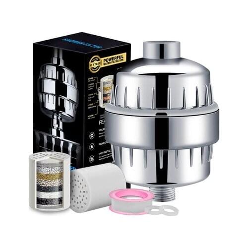 10-15Layers Bathroom Shower Filter Bathing Water Filter Purifier Water Treatment Health Softener Chlorine Removal Sprinkle