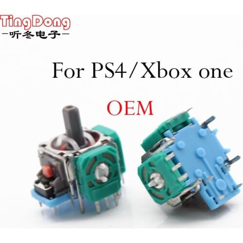 2 Controller Replacement 3D Analog Stick Sensor Module Thumb Stick for PS4 Gamepad Dualshock 4 Xbox Repair Wireless Controller