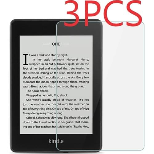 3PCS Glass Anti-Explosion Screen Protective Film For A mazon Kindle Paperwhite 4 KWP4 2018 Version Tempered 6 inch Film