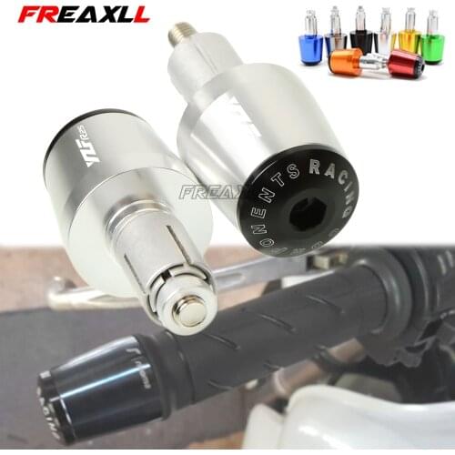 7/8'22mm For YAMAHA YZF-R25 YZF R25 YZFR25 2014-2016 CNC Alumiunm Plugs Motorcycle Handlebar Motorbike Handle Bar Grips Cap Ends