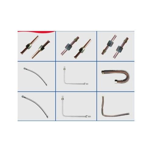 Air compressor accessories copper-plated high pressure single cylinder air pump head connecting air pressure switch outlet pipe