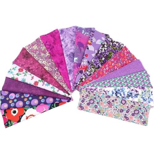 Dailylike 16 Sheet Pre-Cut Quilting Fabric Cotton Fabric DIY Handmade Patchwork Craft Sewing Supplies For Sewing Creativity