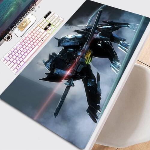 Mouse Gamer Pads With Backlight Non-slip Mat Computer Gaming For Keyboard Mats Extended Custom Desk Accessories Metal Gear Solid