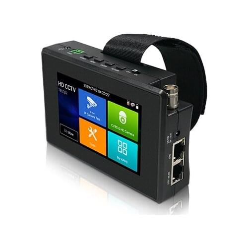 IPC-1800ADH Plus RJ45 cable TDR test Built in WIFI Plus 4 inch wrist MP 4K H.265 IP CVBS CVI TVI AHD 5-in-1 CCTV Tester