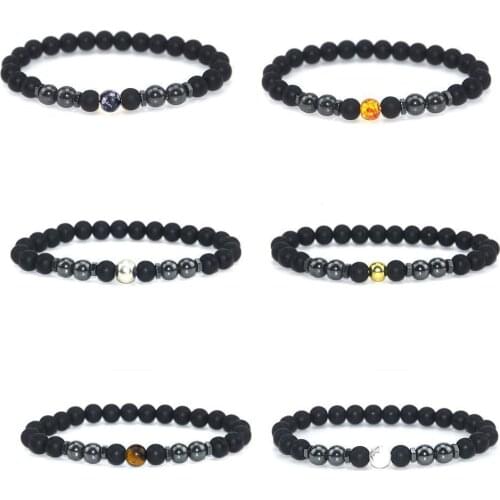 Exquisite Simple Gift Unisex Anklet Popular Accessories Fashion Magnet Anklet Colorful Stone Frosted Stone Foot Jewelry