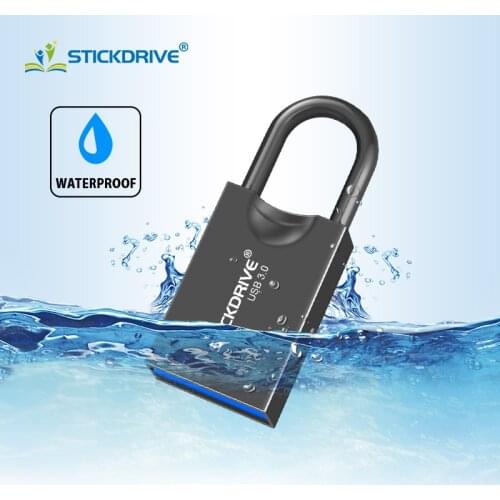 High Speed USB Flash Drive Metal Pen Drive 16GB 32GB 64GB 128GB 256GB Pendrives Waterproof USB Stick 3.0 Memory Stick
