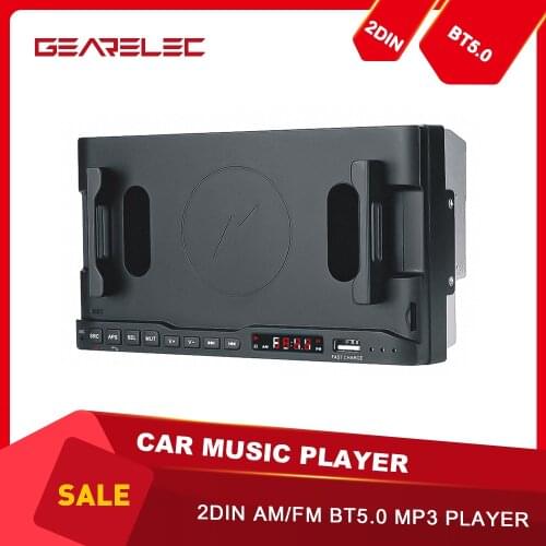 Car Radio MP3 Player Wireless USB Fast Charge Car Multi-Functional Mobile Phone Holder Bluetooth 5.0 AM / FM Radio Autoradio