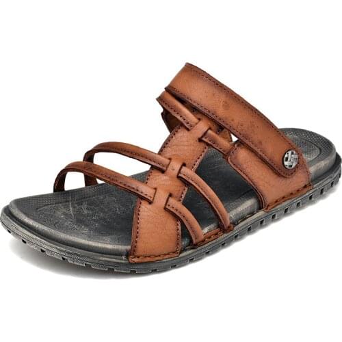 Men Sandals Breathable Anti-Collision Outdoor Boots Lightweight Quick Drying Fashion 2021 New Brand Designers 38-44