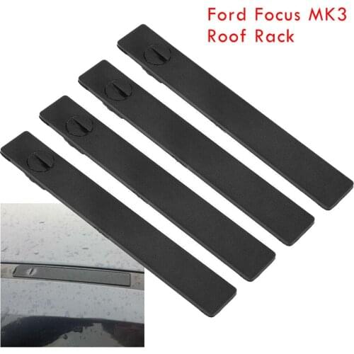FOR Ford Focus MK3 Roof Rack Cover Replacement Rail Trim Rack Lid Cap Gap Fill Rail Decorative Frame Cover