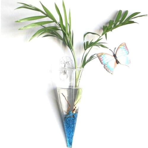 Wall Hanging Hydroponic Glass Vase Transparent Fish Tank Green Plant Plant Pot Creative Home Wall Hanging Decorations