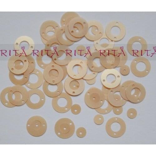 New! 30g 9mm Flat Dual Round Shrimp Pink Loose Sequins Paillette Sewing Wedding Craft,Women Kids DIY Garment Accessory