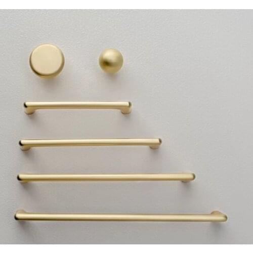 New Ball Shaped Cabinet Door Handle Modern Minimalist Long Wardrobe Drawer Knob Handles Solid Zinc Alloy Cabinet Pulls