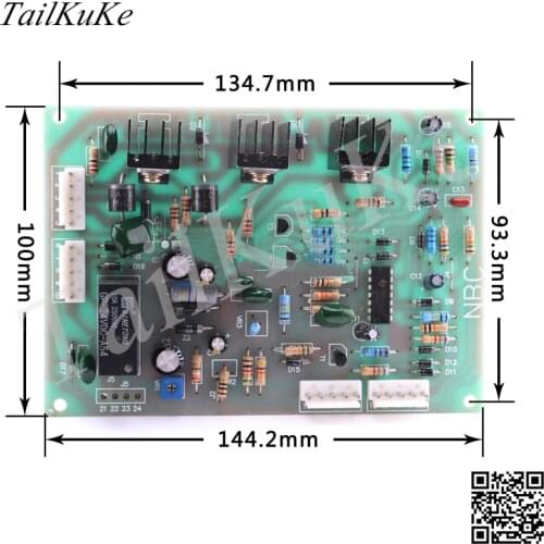 NBC Welder Control Panel, Tap Gas Shielded Welding Wire Feeding Plate NBC-2 Two Welding CO2 Welder Circuit Board