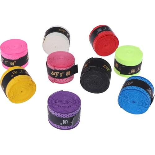 Anti-skid Sweat Absorbed Wraps Taps Badminton Grips Dry Tennis Racket Grip Racquet Vibration Overgrip Sweatband Hot Sports