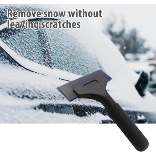 Rubber Handle Window Rubber Handle Window Cleaning Car Wrap Scraper Rubber Ice Scraper Blade Car Snow Shovel Cleaner