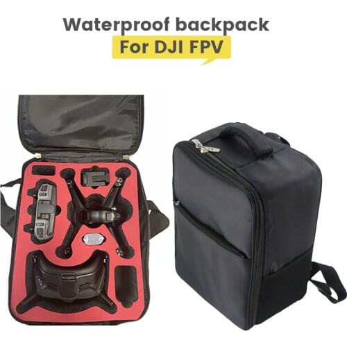 FPV Drone Backpack for DJI FPV Combo Racing Experience Flying Glasses Storage Portable Crossbody Bag FPV Drone Accesories
