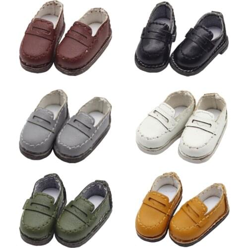 1Pair mini Dolls Shoes For Ob11 obitsu11 Shoes as fit 1/12 BJD Dolls Accessories toys