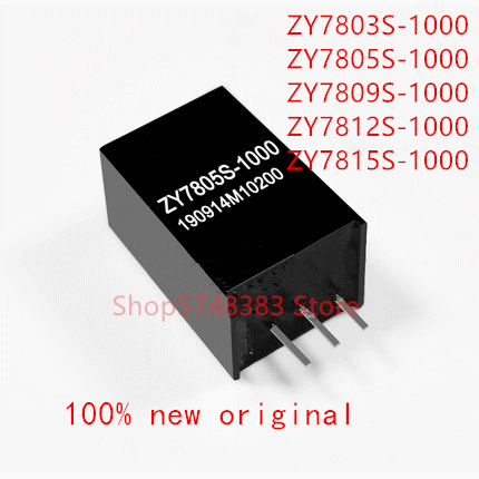 1PCS/LOT 100% new original ZY7803S-1000 ZY7805S-1000 ZY7809S-1000 ZY7812S-1000 ZY7815S-1000 Wide voltage input single output