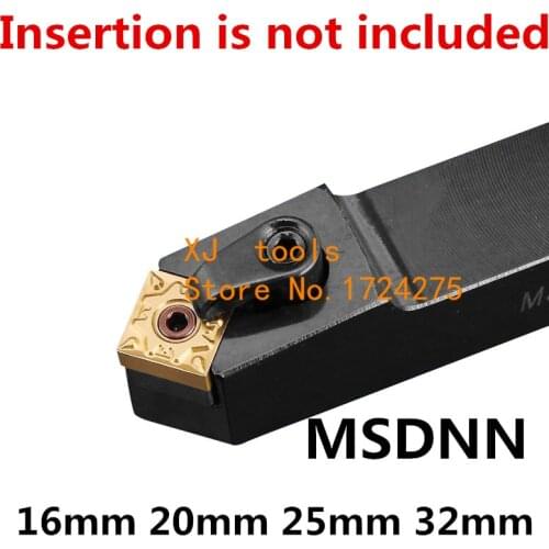 1PCS MSDNN1616H12 MSDNN2020K12 MSDNN2525M12 MSDNN2525M15 MSDNN3232P12 MSDNN3232P15 CNC Lathe Tools External Turning Tool Holder