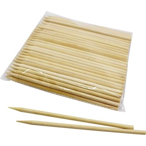 100PCS Natural Bamboo Sticks Stylus Scraping Art Tools for Kids Children Birthday Christmas Gift Drawing Tools