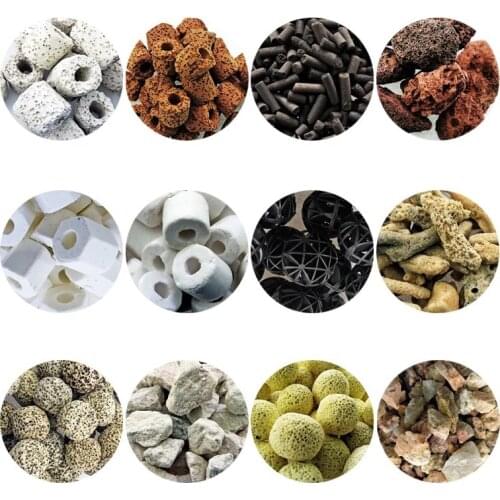 Fish Tank Aquarium Filter Material Nitrification Active Volcanic Rock Bacteria Ball