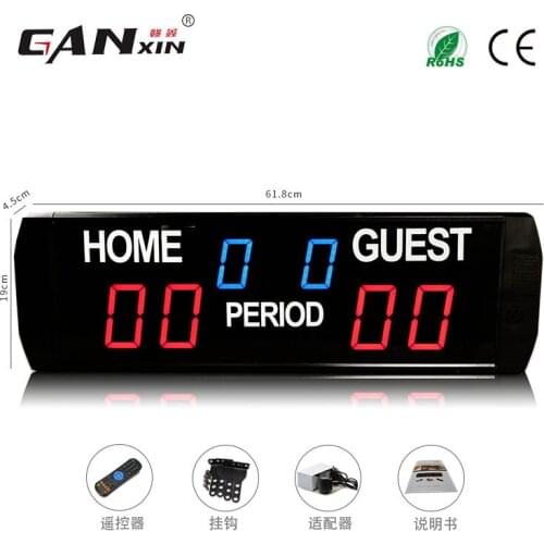 [Ganxin] for Led Scoreboard Portable Digital Electronic Desktop Scoreboard