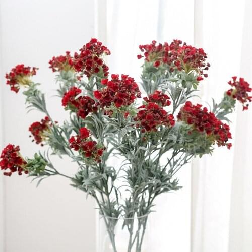 Artificial hydrangea flower bud flower simulation flower ball plant fragrant sweet alyssum snowball home wedding decoration
