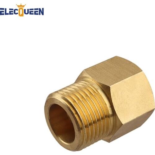 Top Quality Plus Thick Brass Joint 2019 New Arrival Female Thread Crossover Metal Trachea Liquid Pipe Extension Joint Free Ship