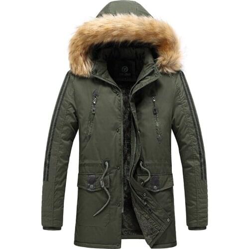 Mens Winter Jackets and Coats Men Warm Clothes Ropa Parka Homme Basic Coat Erkek Mont Kaban Casual Basic Jackets Thick Clothing