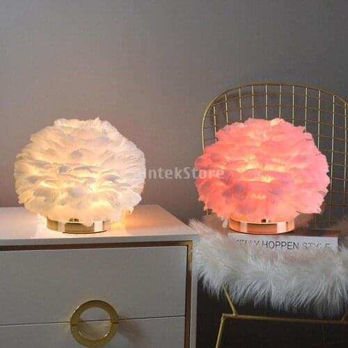 Creative Bedside Lamp Tabletop Bedside Light Office Porch Hallway Sconces Elegant EU Plug