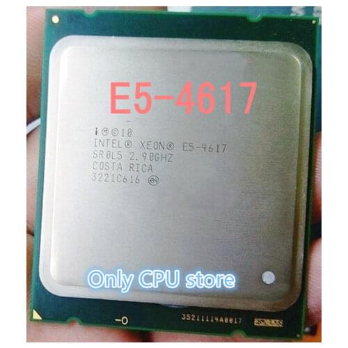E5-4617 Original Intel Xeon E5 4617 2.9GHZ 6-Core 15MB SmartCache FCLGA2011 130W free shipping