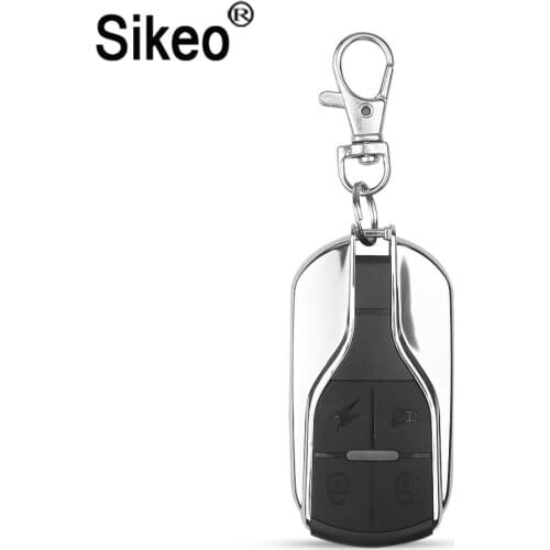 Sikeo Fixed Code Cloning 433 MHZ Remote Control Copy Code 433Mhz Duplicator Remote Control For Garage Gate Door Key Fob