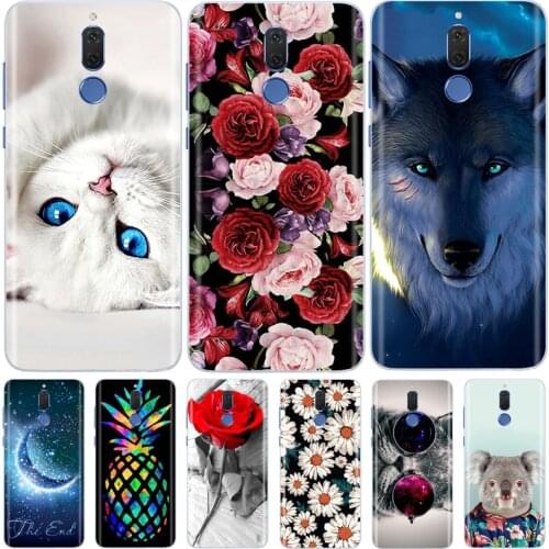 Silicone Case For Huawei Mate 10 Lite Cover Cute Soft TPU Case For Huawei Mate 10 Lite RNE-L21 RNE-L01 RNE-L02 Bumper Coque Etui