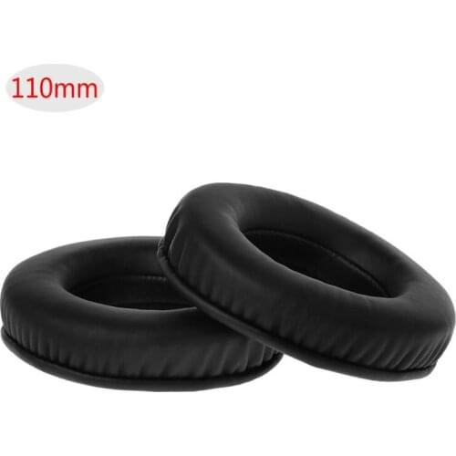 2PCS Universal Headphone Foam Ear Pads Cushion Earpad Soft PU Replacement for Sony AKG Sennheiser ATH Philips Headphones G6DD