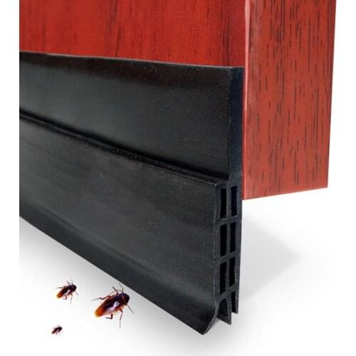Under Door Draft Stopper Weather Stripping Energy Saving Wind Blocker Window Bottom Guard Seal Strip --M25