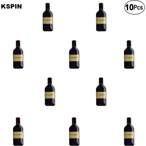 Vino Lapel Pin Flag badge Brooch Pins Badges 10Pcs a Lot