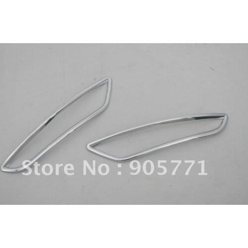 High Quality Chrome Rear Bumper Reflector Cover Trim for VW Golf MK6 free shipping