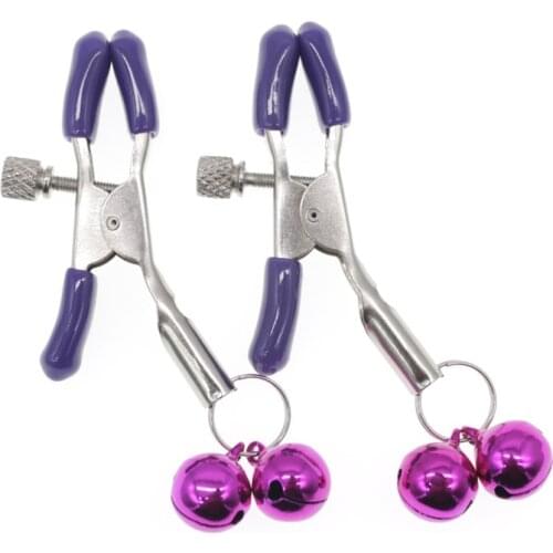 Breast Clip Vagina Clip Bell Adult Sex Products Adjustable Strength Sex Products For Man and Women Flirtting Product Sexy Tools