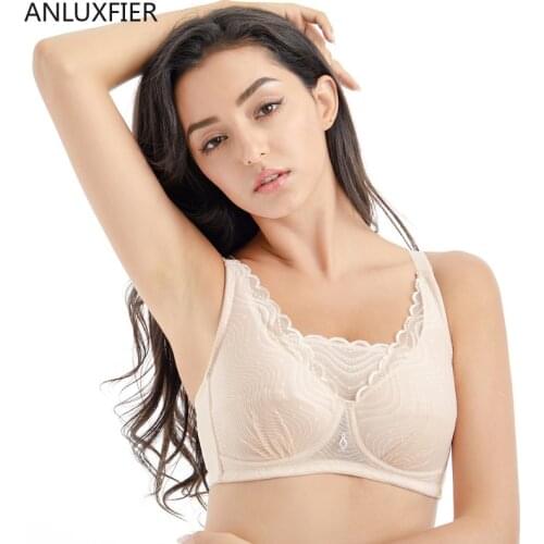 X9030 Women Bra for Silicone Inserts Post Mastectomy Underwear Pocket Bra Breast Cancer Female Lingerie Lace Bra with Pocket