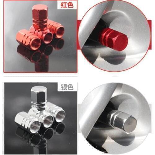 4PCS Universal Car valve cap for Volkswagen Vw Golf 5 6 Jetta MK5 MK6 Scirocco CC Passat B6 B7