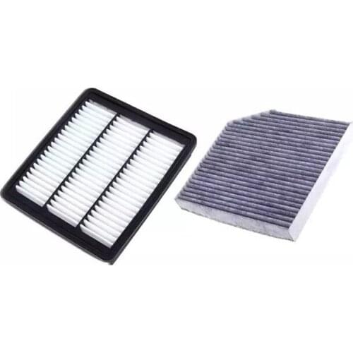 Car Air Filter Cabin Filter 2Pcs Set For Great Wall Haval H2 1.5T 1.5MT 1.5AT 2015-2020 Filter OEM 1109110XSZ08A 8100240XSZ08A