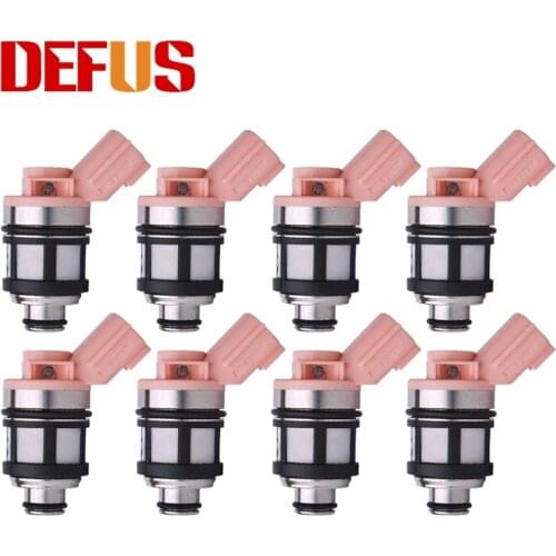 DEFUS 8PCS 1000cc Fuel Injector Bico JS23-4 166001800 166001801 For NISSAN Micra K11 Unisia Jecs Nozzle 16600-9S200 NEW
