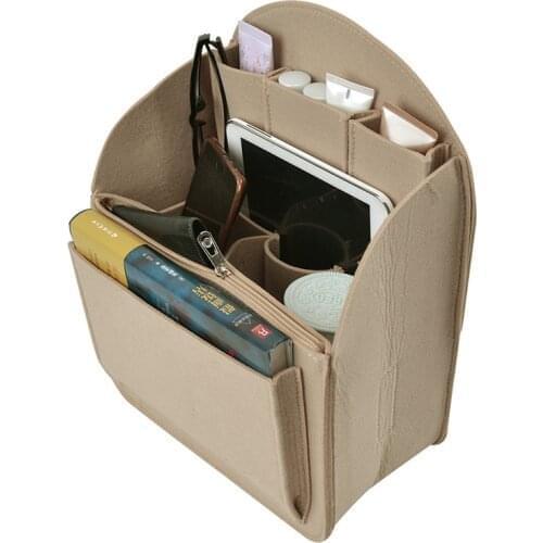 Hot Sale Makeup Bag Cosmetic Cases Felt Bag Organizer Insert Cosmetic Bags Makeup Case Travel Toiletry Bag Handbags Organizer