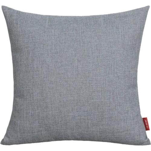 Linen pillow cushion living room sofa pillow office simple modern large back bed head pillowcase without core