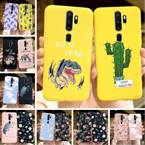 Lovely Phone Case For OPPO A5 2020 Cover OPPO A9 (2020) Cadny Color Silicone Soft Back Cover For Oppo A5 A9 2020 A11x Cases 6.5"