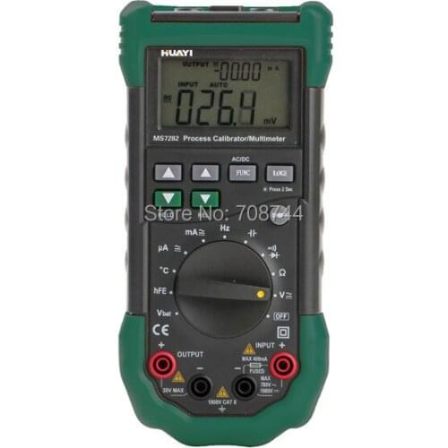 MS7282 AC DC Process Calibrator with True RMSK-type with LED Screen Blacklight the Replacement of MS7281