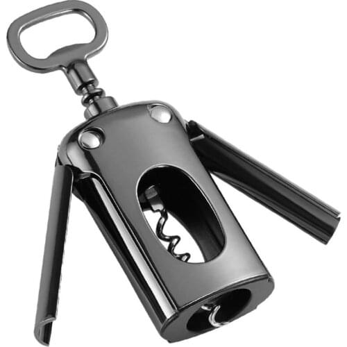 2021 New Wine Opener Zinc Alloy Multifunctional Corkscrew Wine Bottle Opener Beer Cap Opener For Chrismas Party Bar Tools
