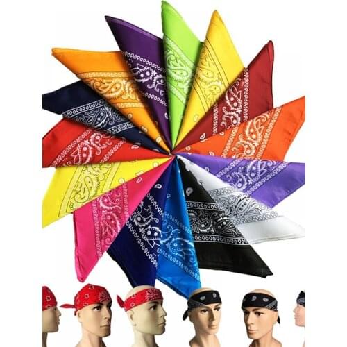 1Pcs Polyester Hip-Hop Bandana Cycling Pirate Headband Hair Accessories Sport Headwear Holiday Casual Style Hiking Scarf